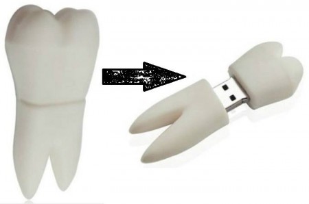 Tooth pendrive